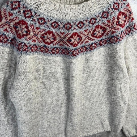 Jamieson's Shetland 100% pure wool sweater Woman's Size XXL Made in Scotland - Picture 3 of 8